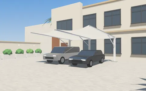 مظلات سيارات