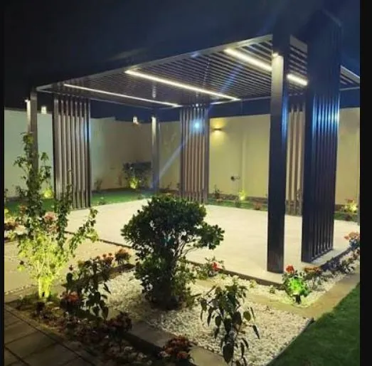 تنسيق حدائق حي المرجان