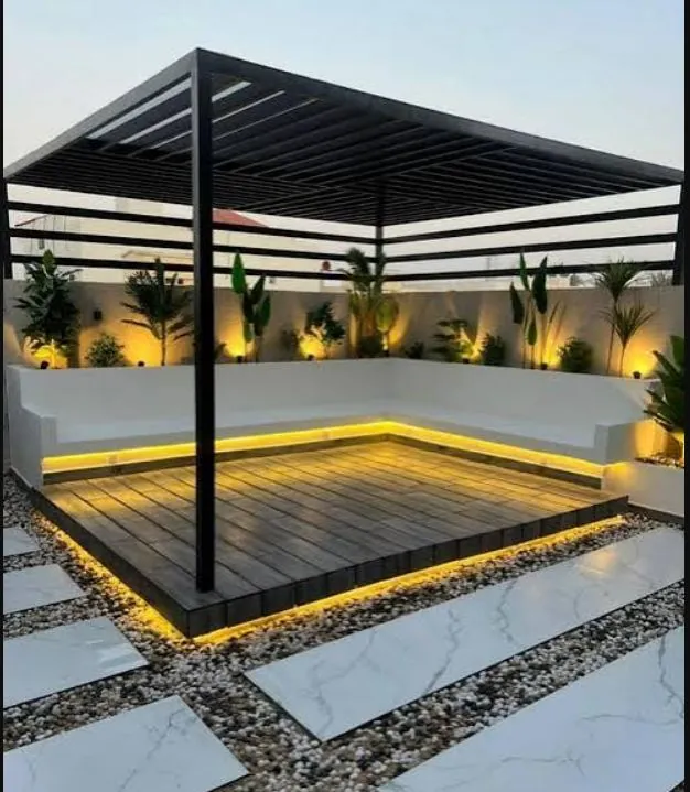 تنسيق حدائق حي النعيم